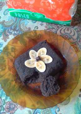 Brownies coffee chocobanana