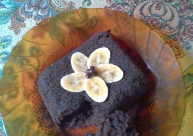 gambar untuk resep makanan Brownies coffee chocobanana