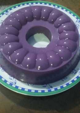 Puding ubi ungu..