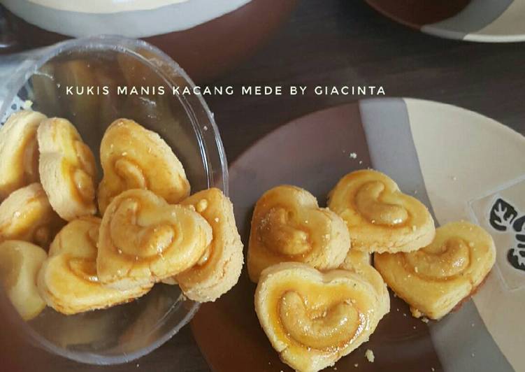 resep masakan Kukis Manis Rasa Susu plus Kacang Mede (#pr_kuekering)