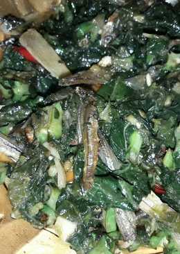 Tumis daun pepaya no pahit