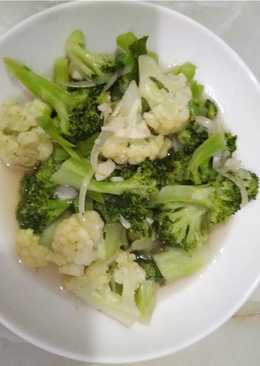Tumis brokoli kembang kol