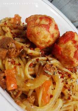 Spaghetti Spicy Barbeque