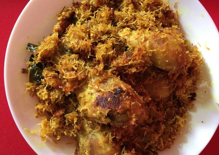 gambar untuk resep makanan Ayam Serundeng