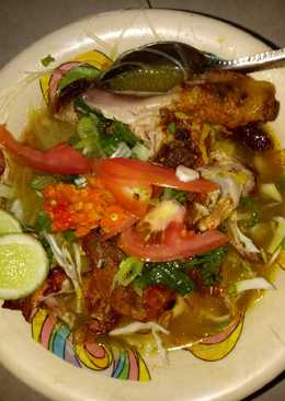 Soto ayam sederhana