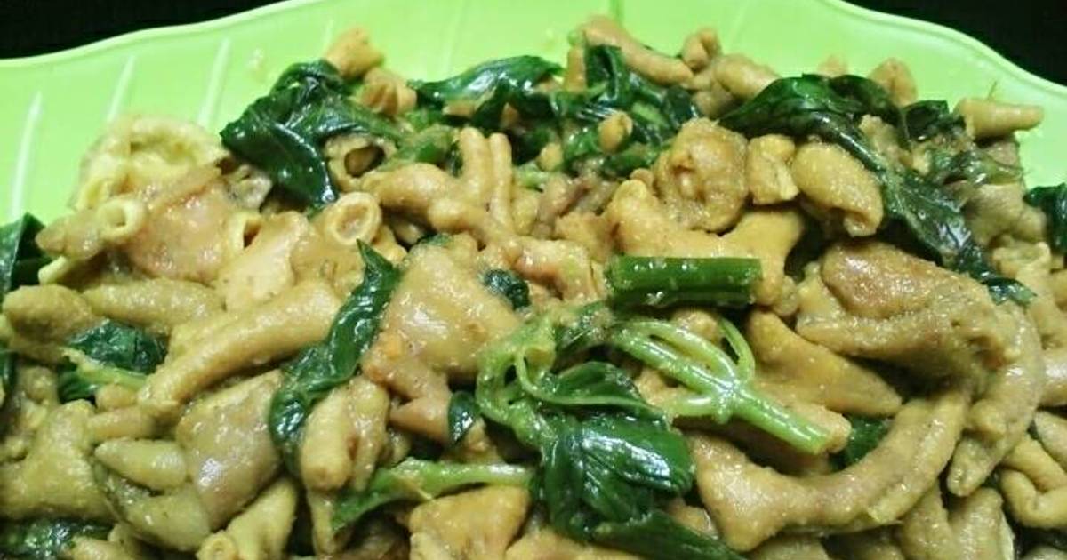 Resep Usus ayam osenk daun kemangi ala ida nurfaida arisanti