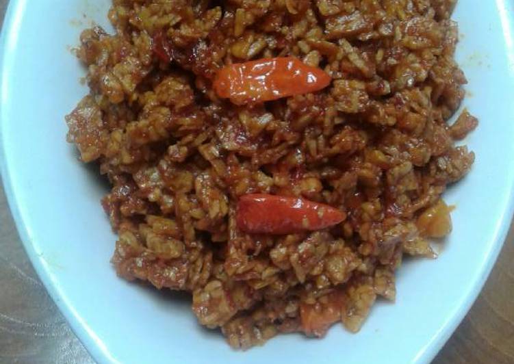 resep masakan Sambel Goreng Kering Tempe