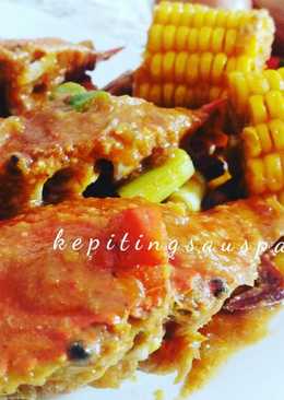 Kepiting saus padang