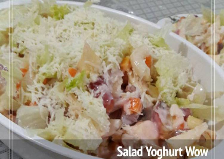 resep lengkap untuk Salad Yoghurt Wow