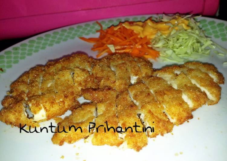 Resep Chicken Katsu Saos Teriyaki Oleh Kuntum Prihantini