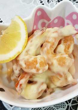 Udang goreng mayonaise