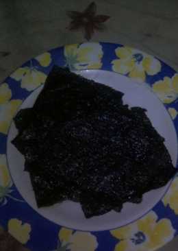 Rumput Laut panggang yummi ^_^ (with teflon)