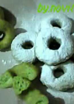 Donat Hijau Irit (no telur & no mentega)