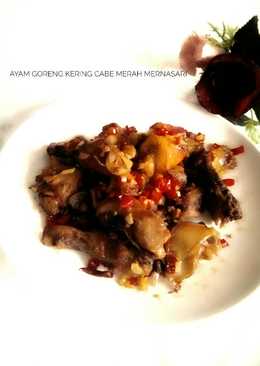 Ayam goreng kering cabe bawang