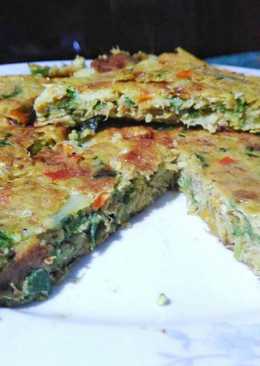 Omelet sayur rasa mirip RM Padang