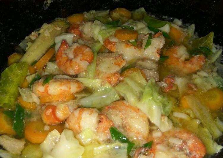 Resep Capcay udang simple lezat - Leni Wulansari