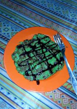 Pancake Oat Sehat Rasa Pandan