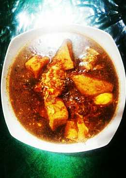 Semur tahu telur ceplok