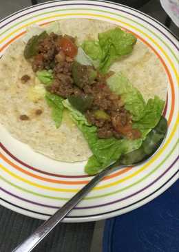 Spicy Minced Beef Crispy Wrap