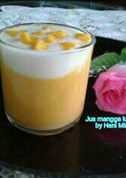 Jus mangga kekinian #enakanbikinsendiri