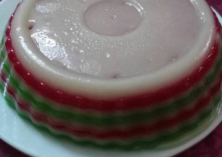 resep lengkap untuk Kue lapis tapioca kenyal yummy ?? ??