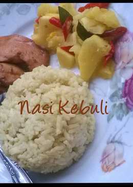 Nasi kebuli jawa dan Acar Nanas