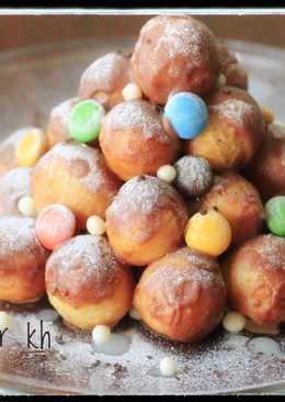 Donut mini Natal (tanpa ulen)