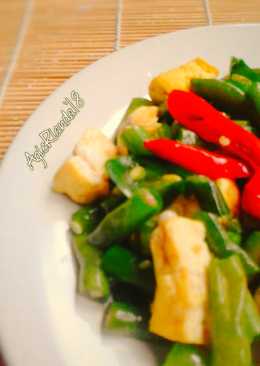 25. Oseng buncis tahu #bikinramadhanberkesan