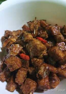 Orek Tempe Basah Saos Tiram