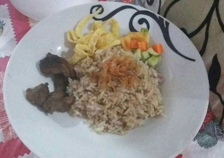 resep masakan Nasi kebuli magicom