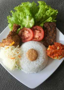Nasi uduk betawi