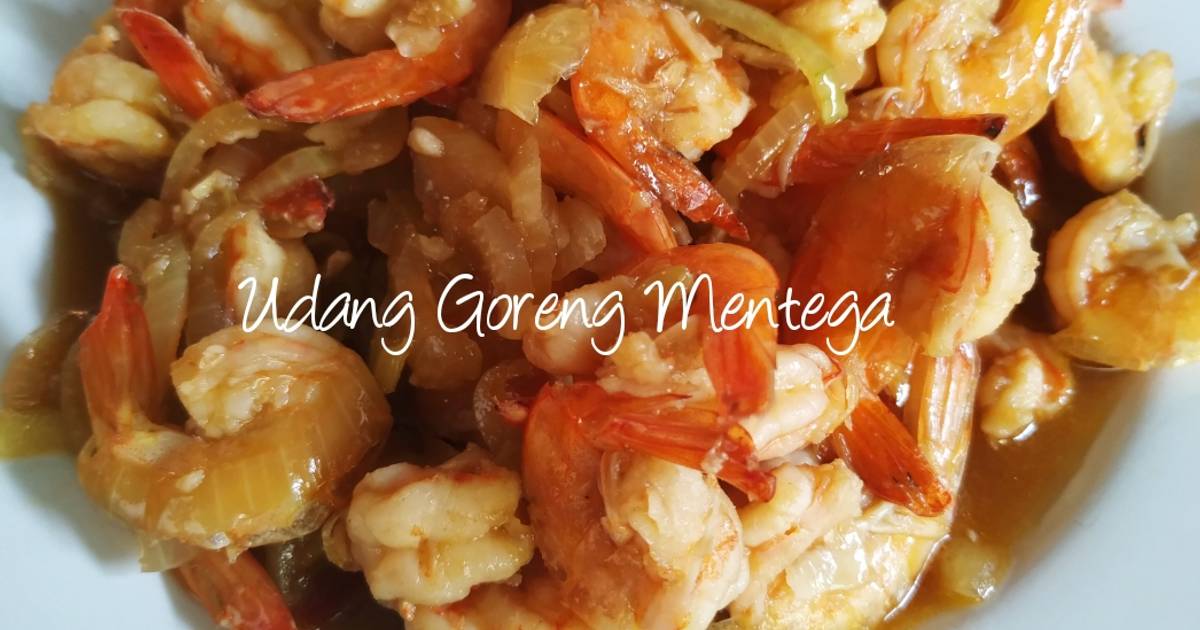 479 resep udang goreng mentega enak dan sederhana Cookpad