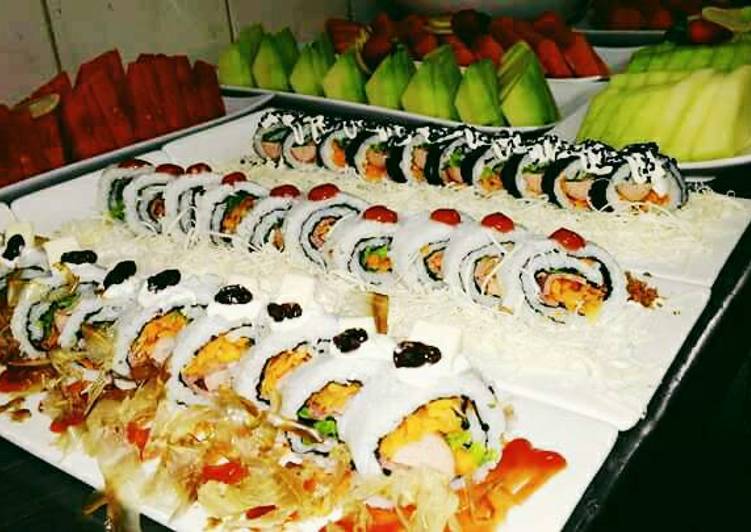 gambar untuk resep makanan Sushi Hotel Salak Bogor