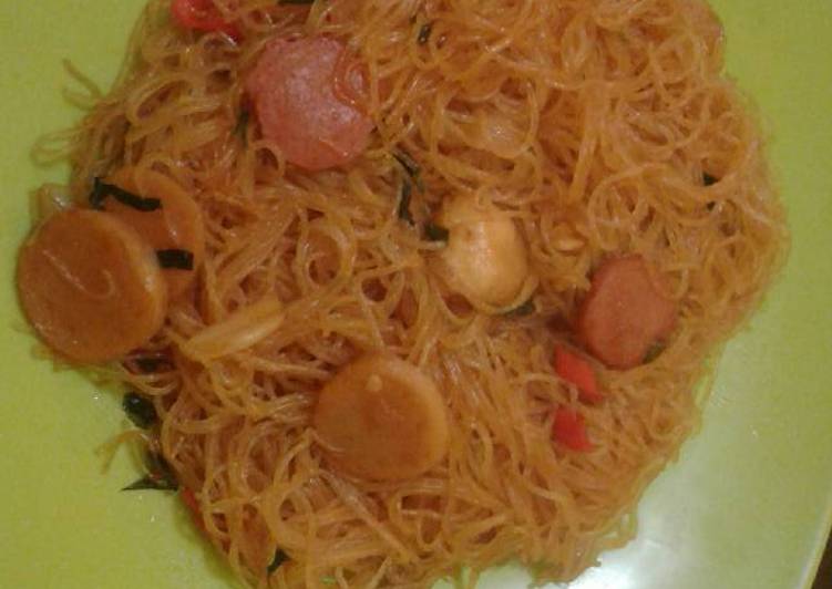 resep lengkap untuk Bihun Goreng Spesial