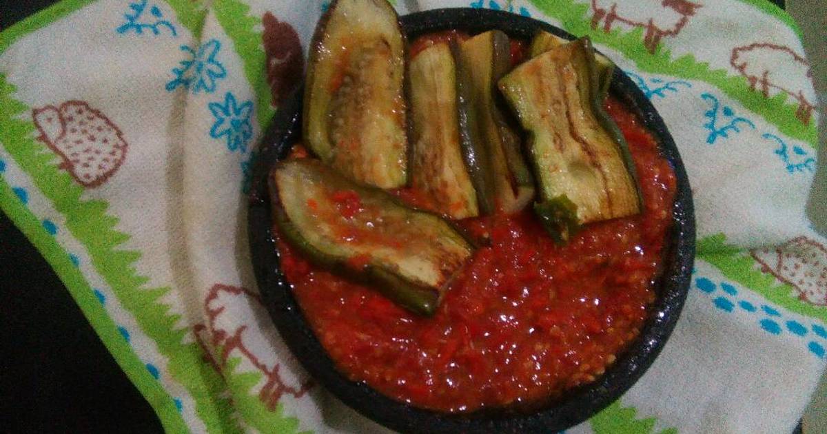 30 resep terung bakar penyet enak dan sederhana - Cookpad