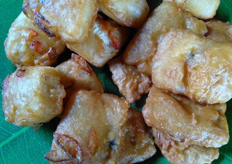 resep masakan Gorengan Tahu Tempe Selimut Cabe