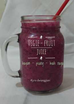 Jus BPN : Bayam Pisang buah Naga