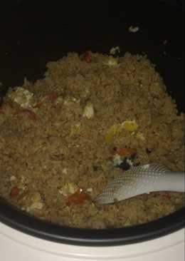 Nasi goreng ala anak kos (masak di magic jar/magic com/rice cooker)