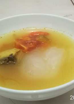 Papeda Kuah Kuning Tuna