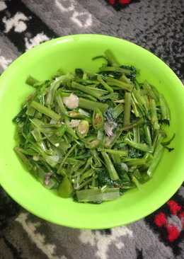 Tumis kangkung rumahan praktis