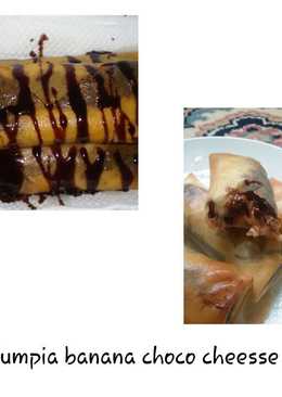 Lumpia banana choco cheesse