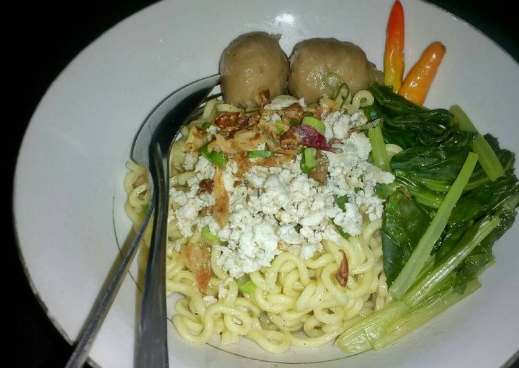 gambar untuk resep makanan Cwie Mie / Pangsit Mie Malang