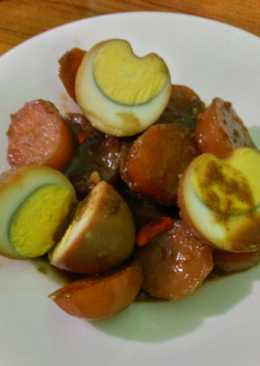 Semur telur dan kentang