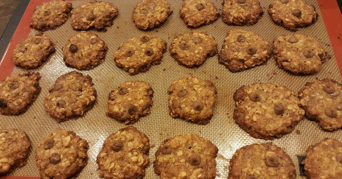 Resep Chocolate chip oatmeal cookies