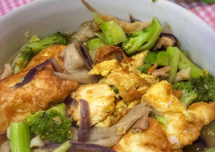 resep makanan Tofu Mix Saus Tiram ala Tiger Kitchen