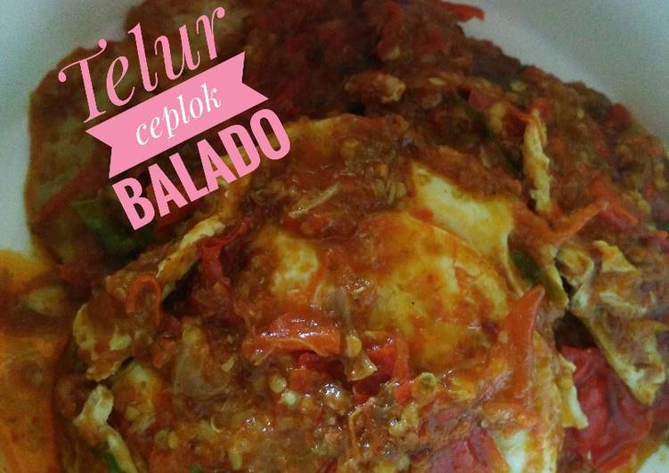 Resep Telur ceplok balado Resep Masakan Indonesia