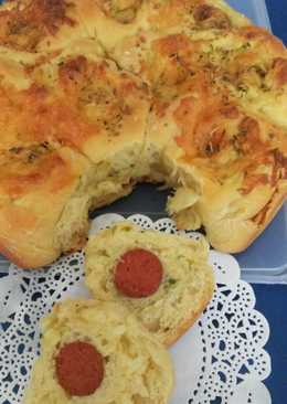 Roti Sosis Vla Keju