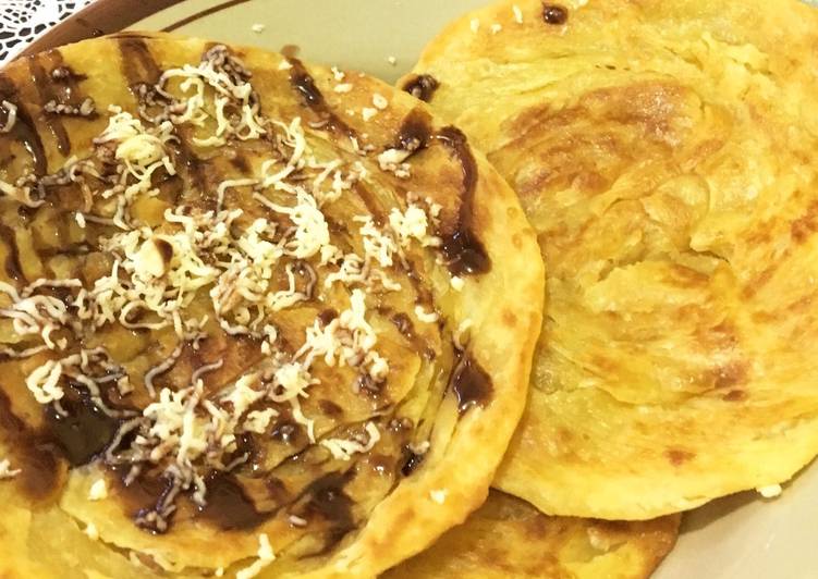 resep Roti maryam/roti cane berserat anti bantat