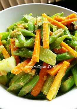 Tumis buncis bumbu kuning