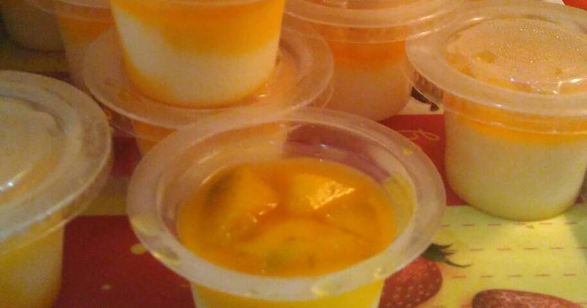 102 resep puding mangga agar swallow  enak dan sederhana 